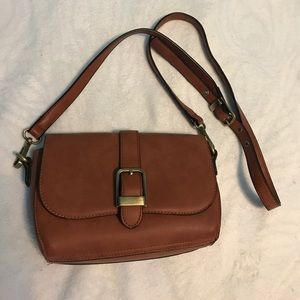 Brown crossbody bag