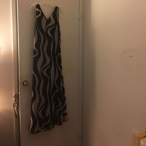 Tan and brown reversible dress - Large