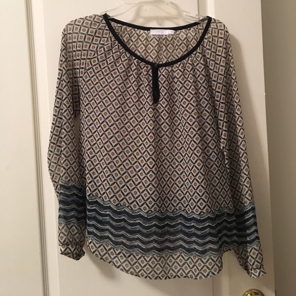 Printed blouse - Picture 1 of 2