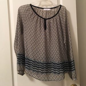 Printed blouse