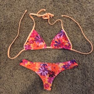 Orange Thong Bikini 🌸