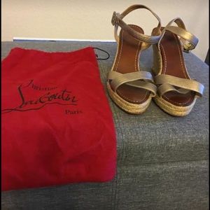 Christian Louboutin wedge