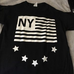 Black & White Mens NY T-Shirt