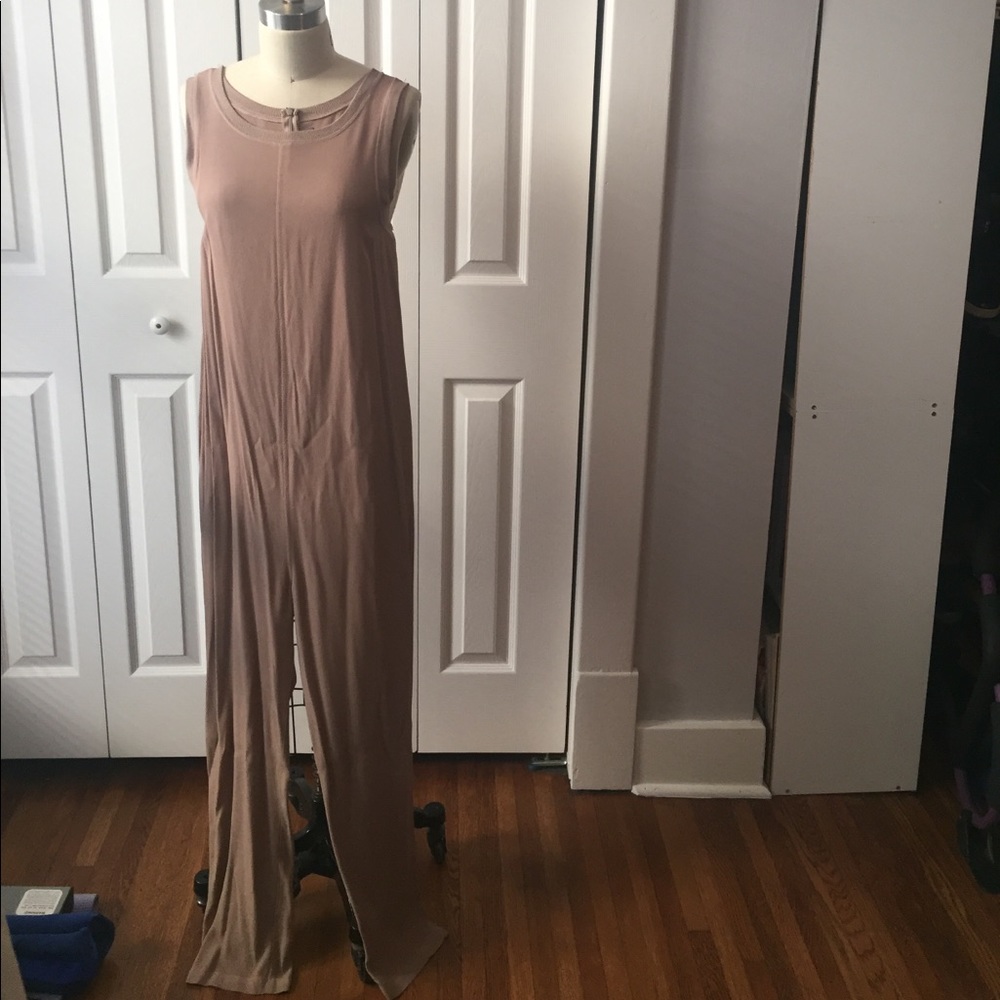 Enya costa rayon and silk jumpsuit