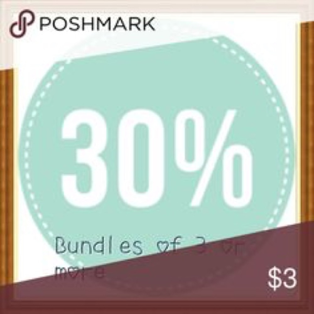 30% off bundles of 3 or more