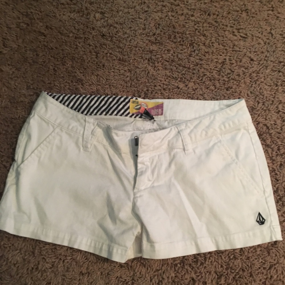White Shorts