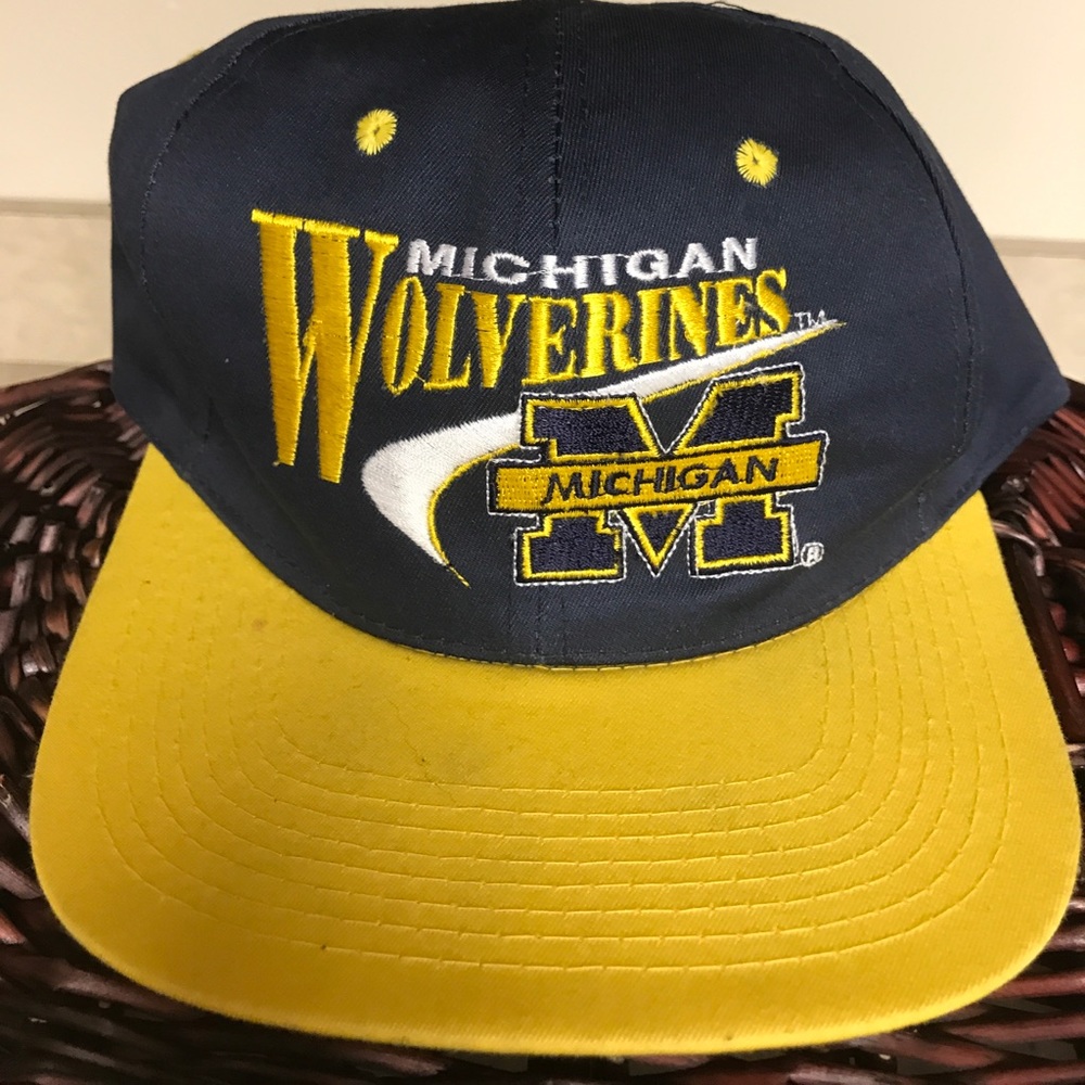 Vintage Michigan Wolverines Snapback
