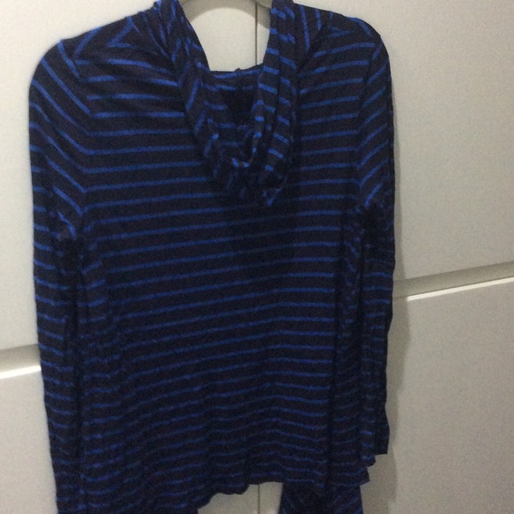 Soft Joie Stripe open Cardigan with pockets - Picture 2 of 3