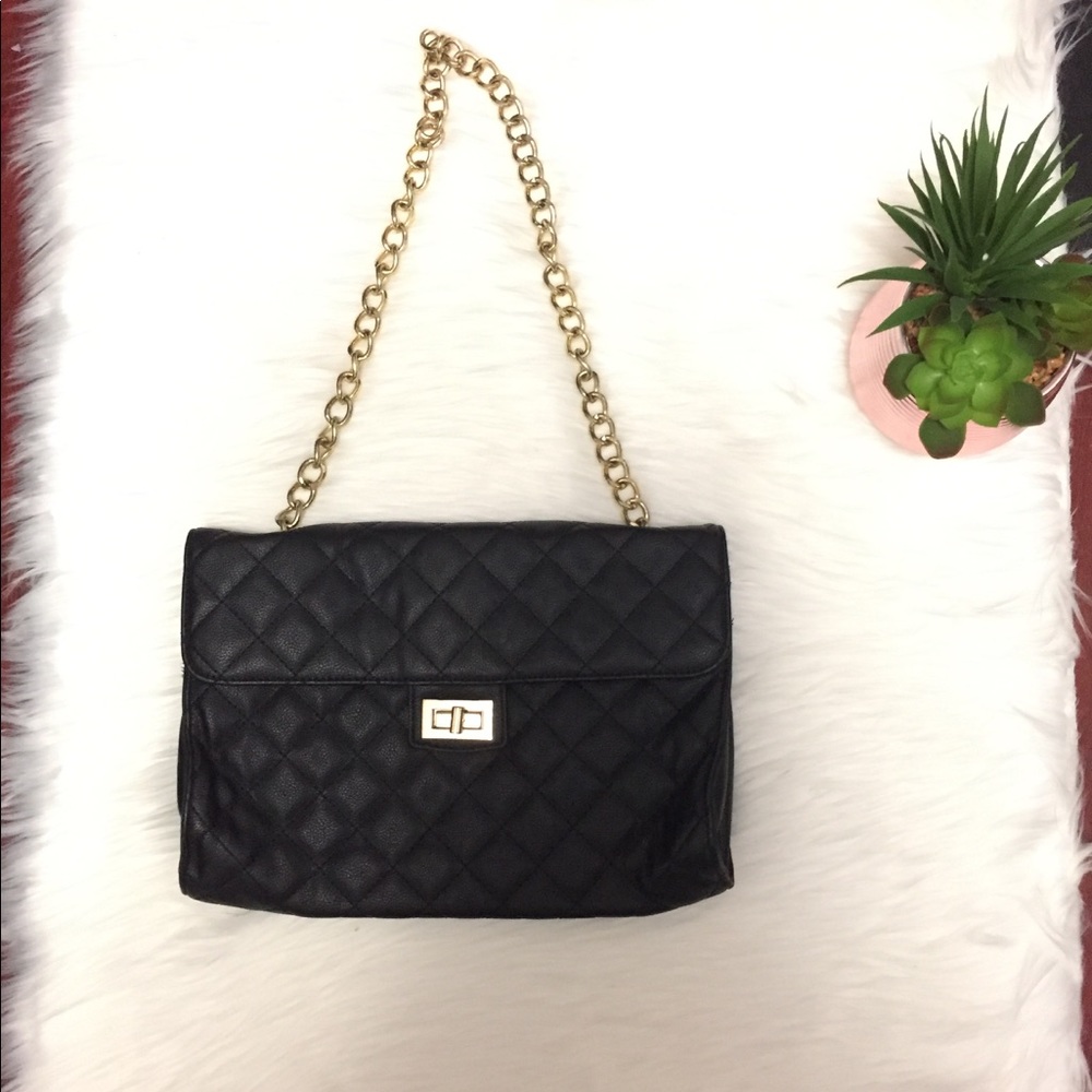 Forever 21 large envelope clutch bag