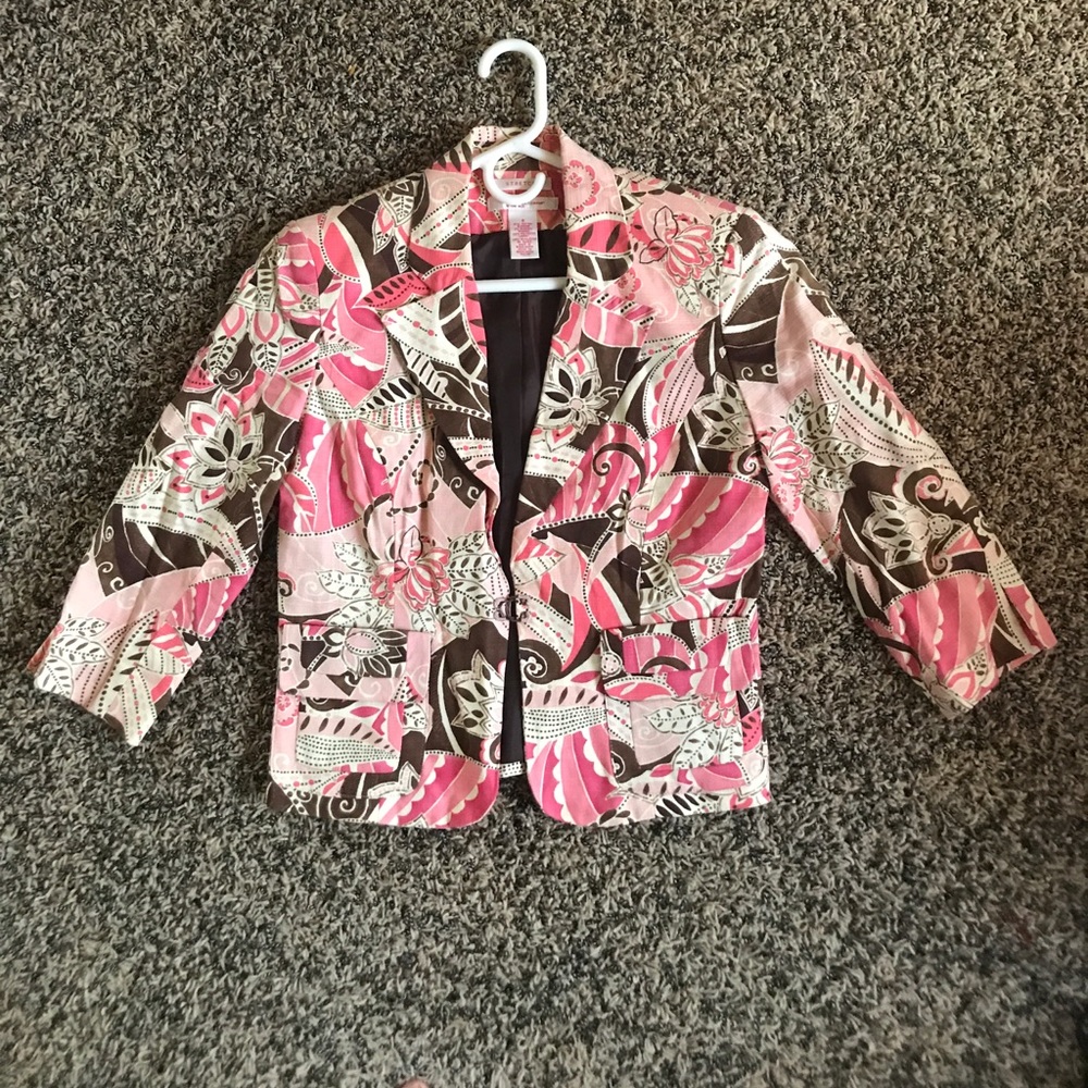 Floral Nine & co blazer