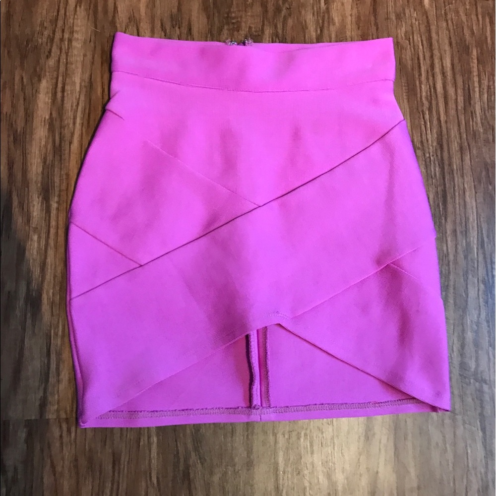 Purple Bandage Skirt