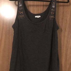Grey American Eagle Tank Top