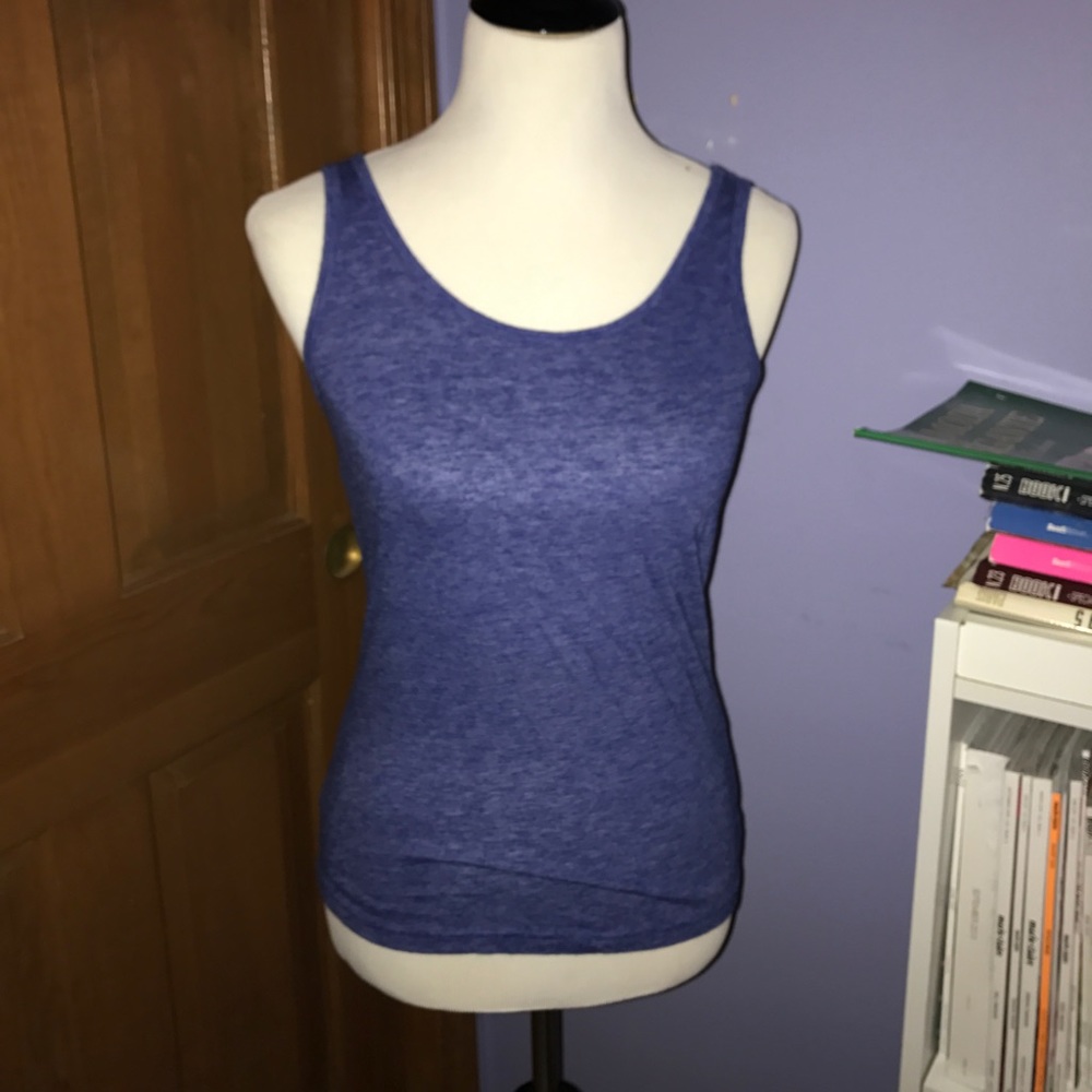 Blue tank top