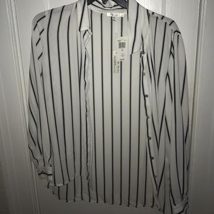 Long sleeve button up blouse