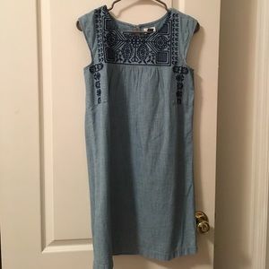 Blue sun dress