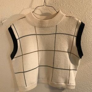 Cropped Knitwear sweater