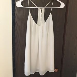 Simple pretty white tank