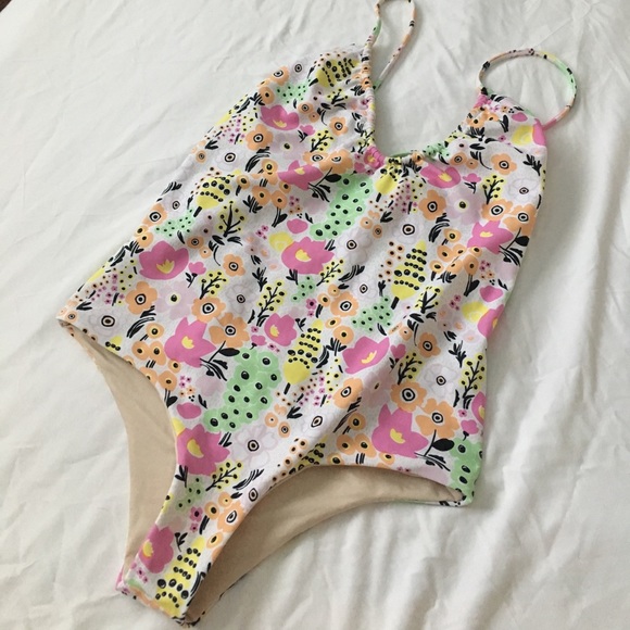 Lolli Kisses One Piece in Springtime Small - Picture 1 of 2