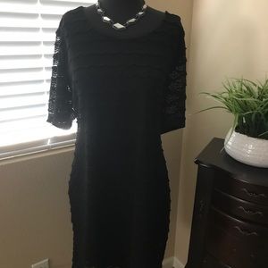 🌺Lacey Little Black Dress By Soie'blu 3XL🌺