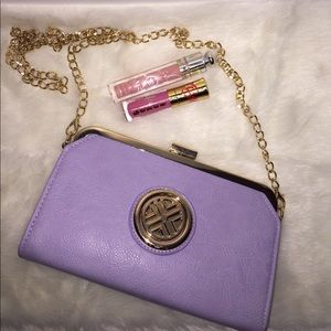 Evening clutch Lilac