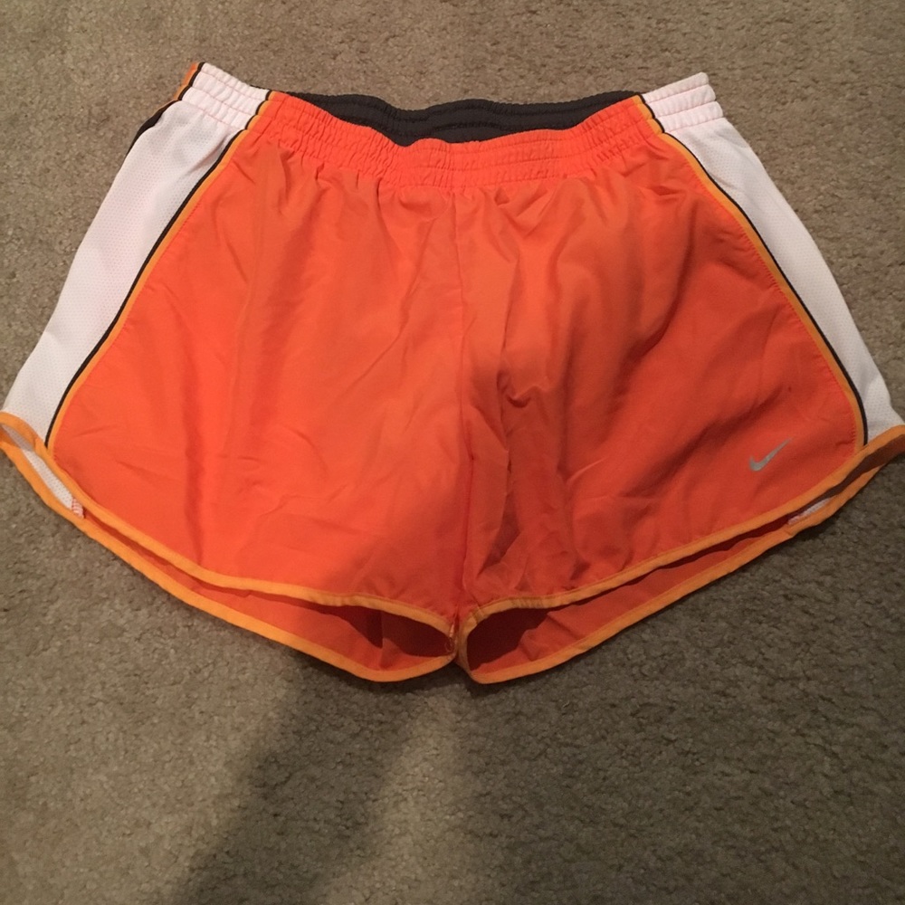 Women's Large Orange Nike Shorts