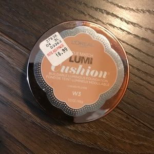 LOREAL Lumi Cushion Foundation W3 Nude Beige