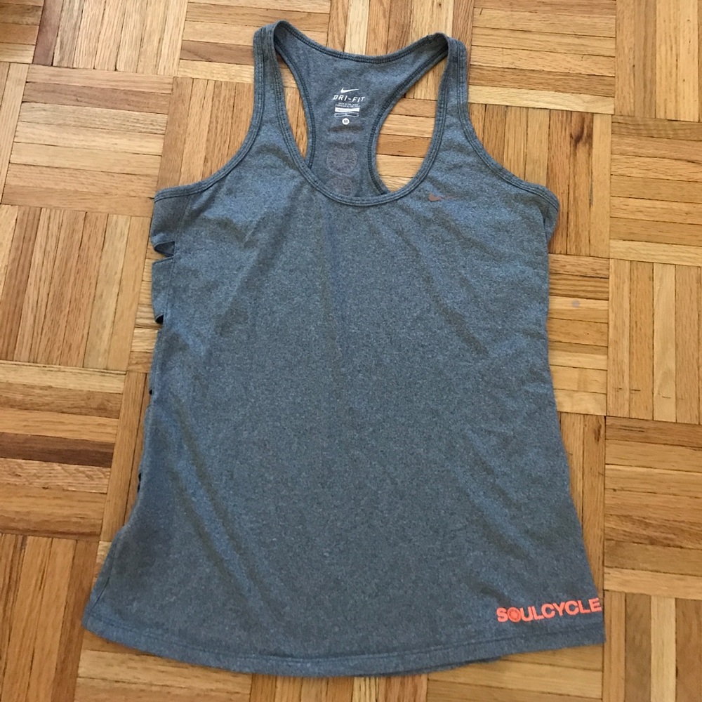 Soulcycle Nike Women Drifit Grey Tank