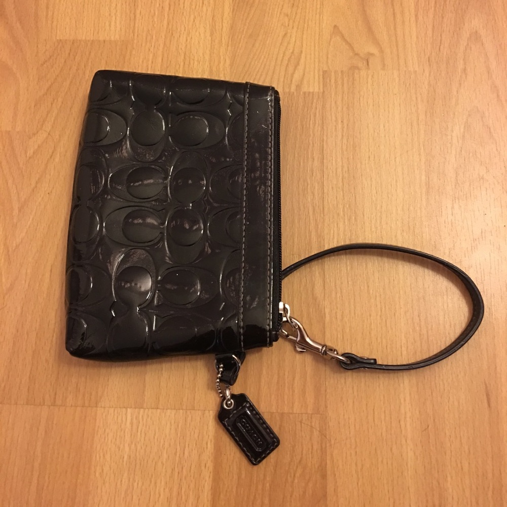 Coach Patent Leather Wristlet