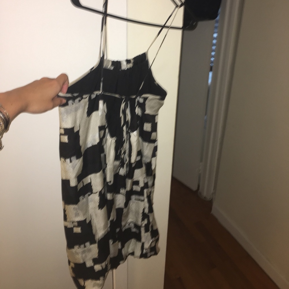 Poleci designer black & silver cocktail dress - Picture 4 of 7