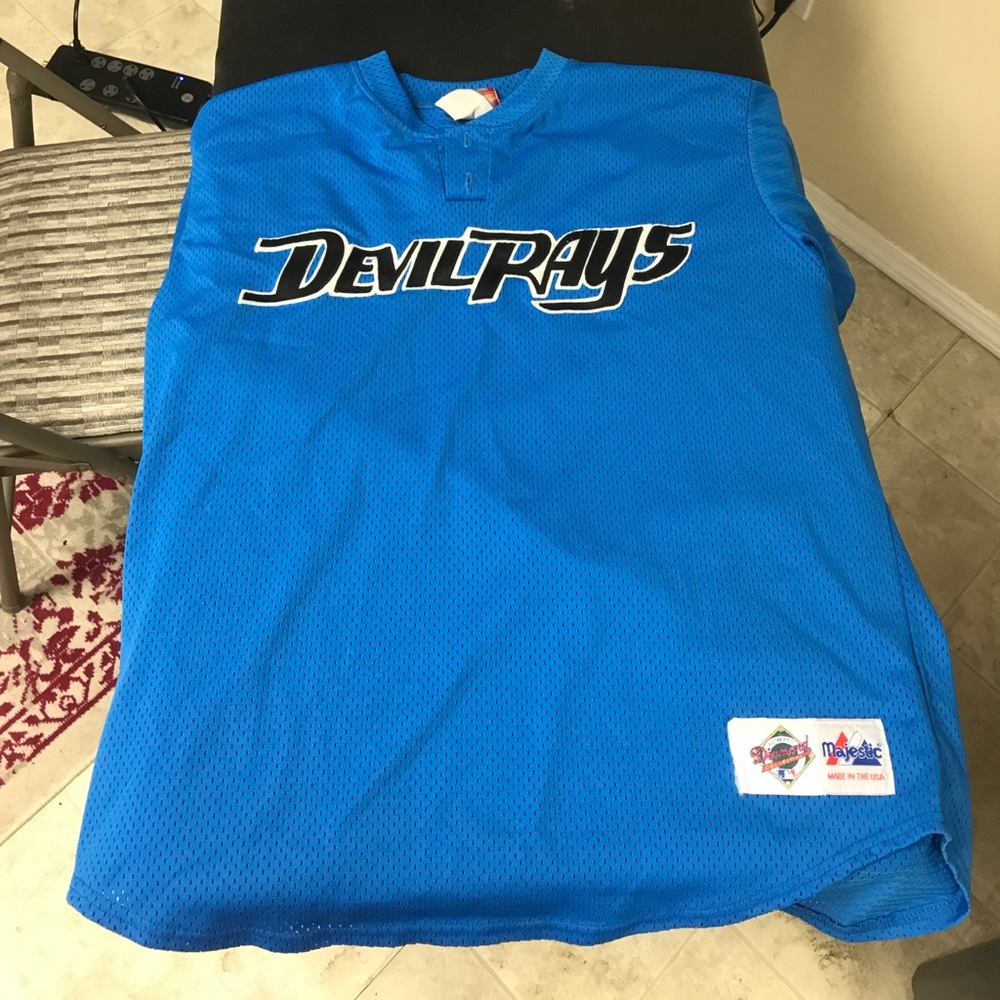 Vintage tampa bay rays blank jersey