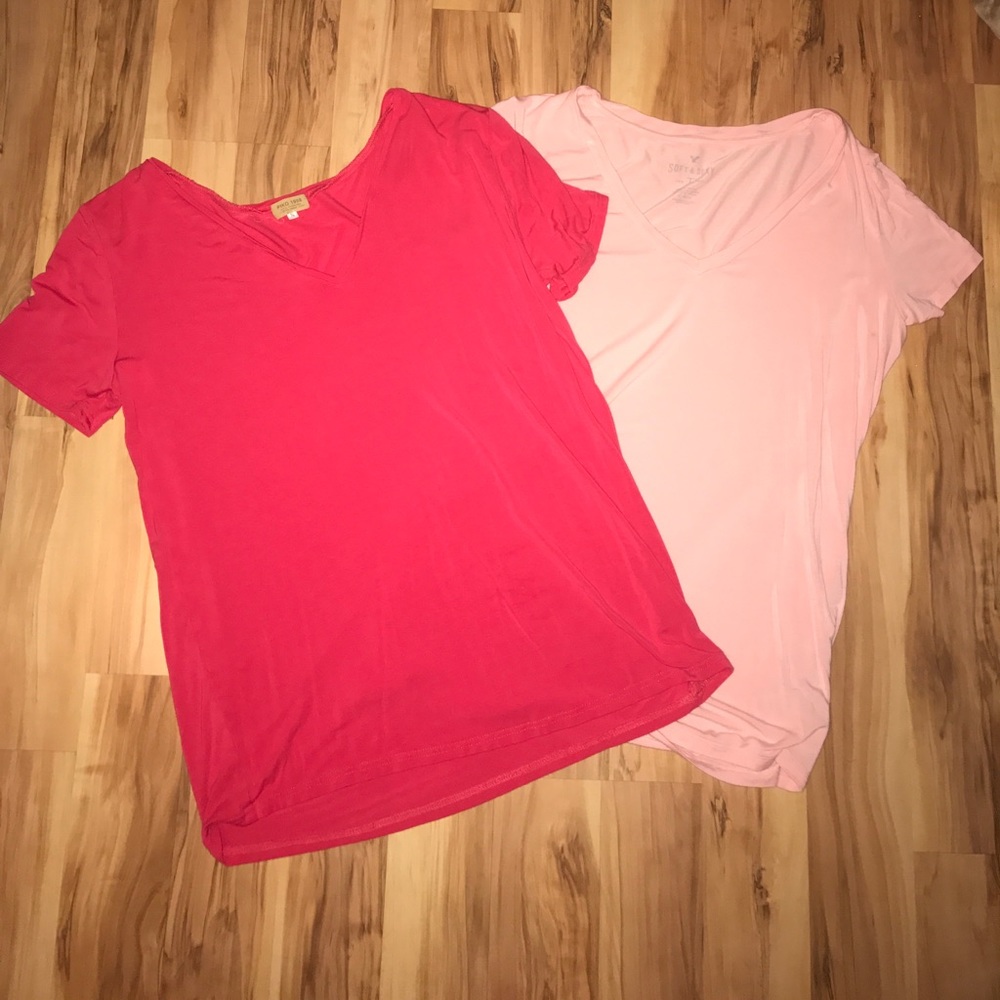Two Piko style tees
