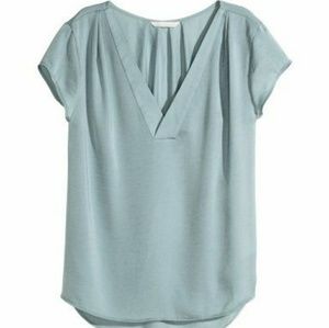 H&M satin blouse