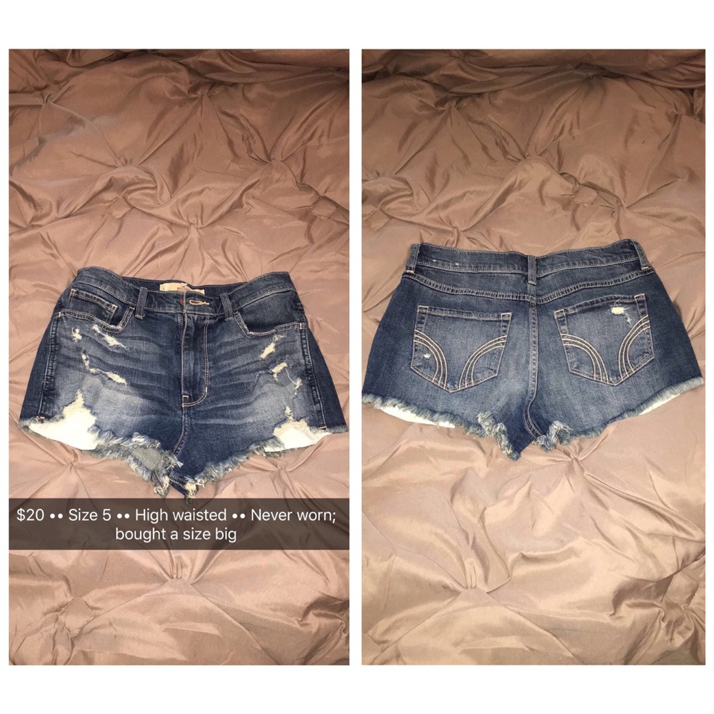 Hollister High Waisted Shorts