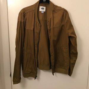 Old Navy Lightweight Bomber. Brownish/olive color