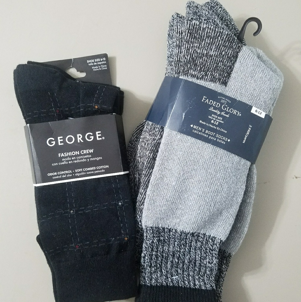 Bundle Men's Socks - Open to Split!