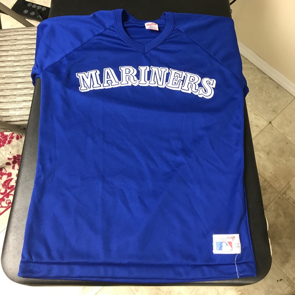 Vintage seattle mariners jersey blank