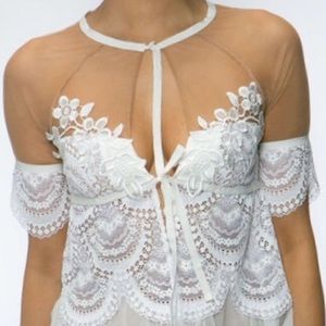 For Love and Lemons Robe! So rare and cute! Small