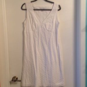 Liz Claiborne White Eyelet Sundress
