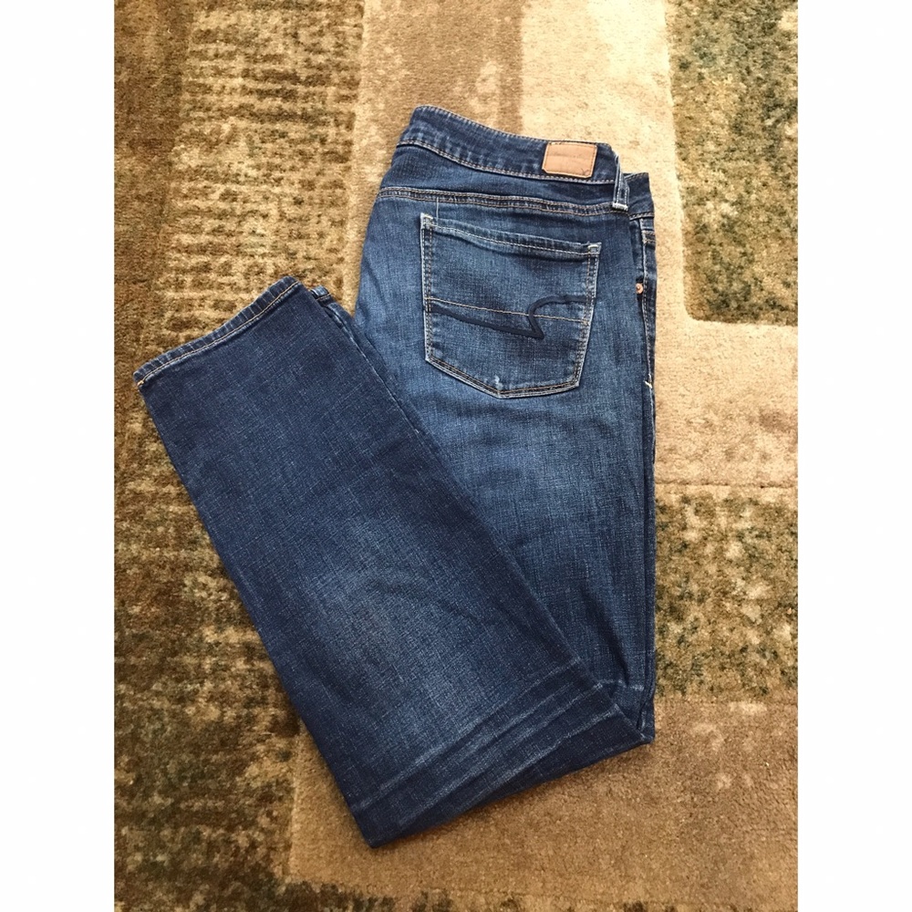 American Eagle skinny jeans/short