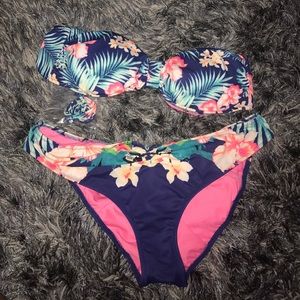 Strapless VS Pink Bikini