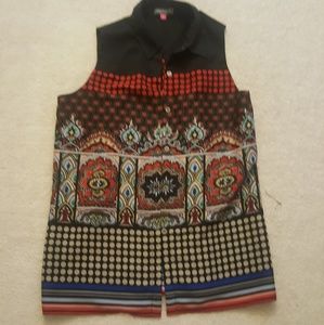 Vince camuto sleeveless blouse