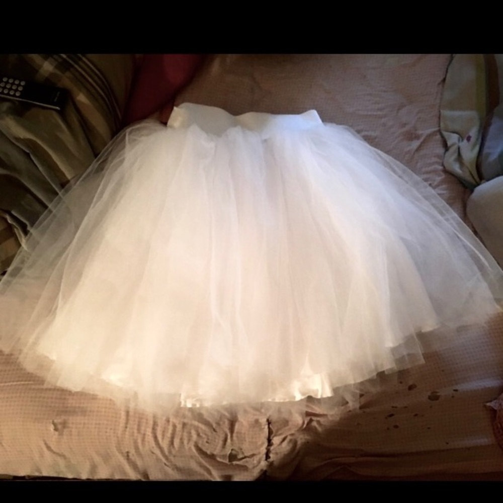 White Tutu Skirt