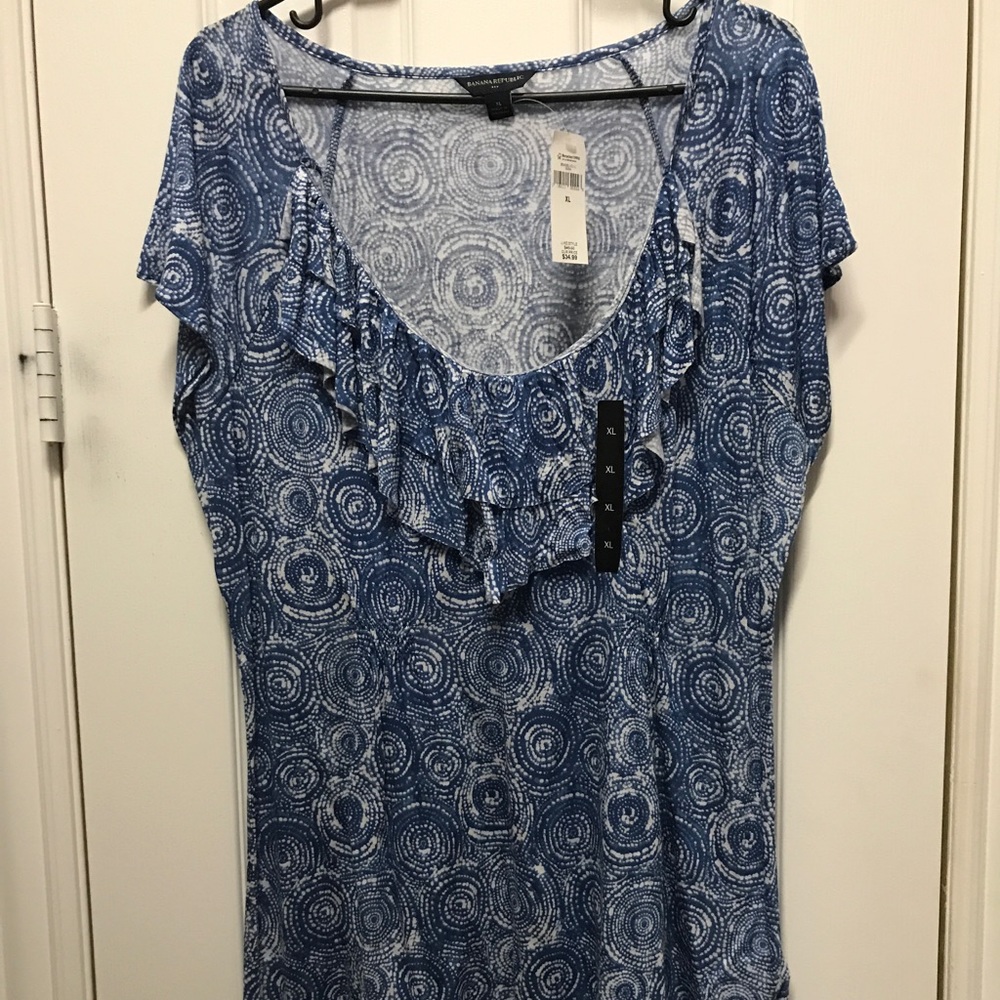 Banana Republic Top XL New