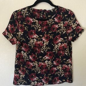 Oak and Olive Floral Top
