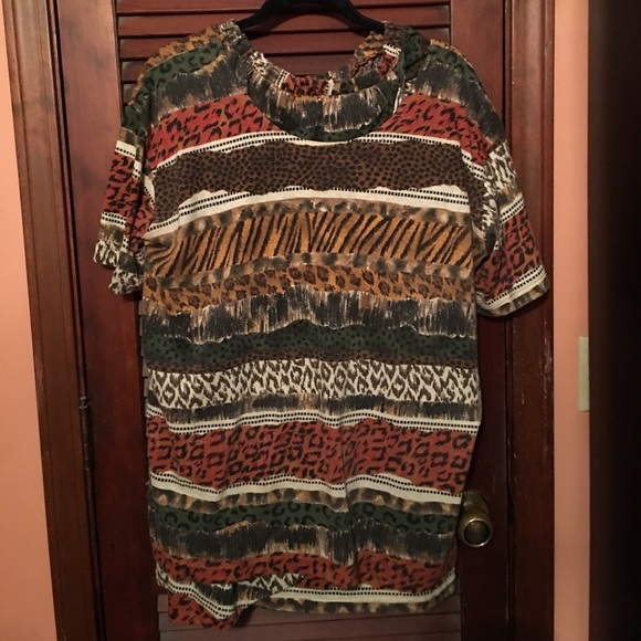 Pretty 2 Piece Skirt & Top Animal Print - Picture 1 of 3