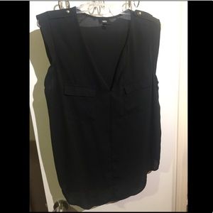 Black Tank Top Tunic