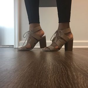 Merona Strappy Sandal With Block Heel