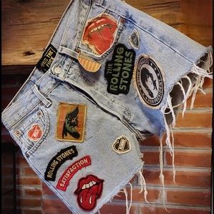 Made Worn Denim Shorts SZ S