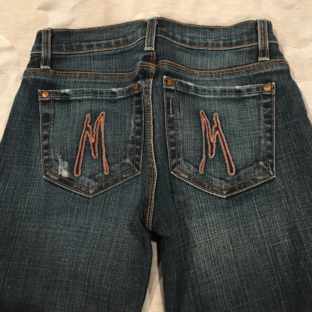 Marciano Jeans with Bronze "M" on rear pockets