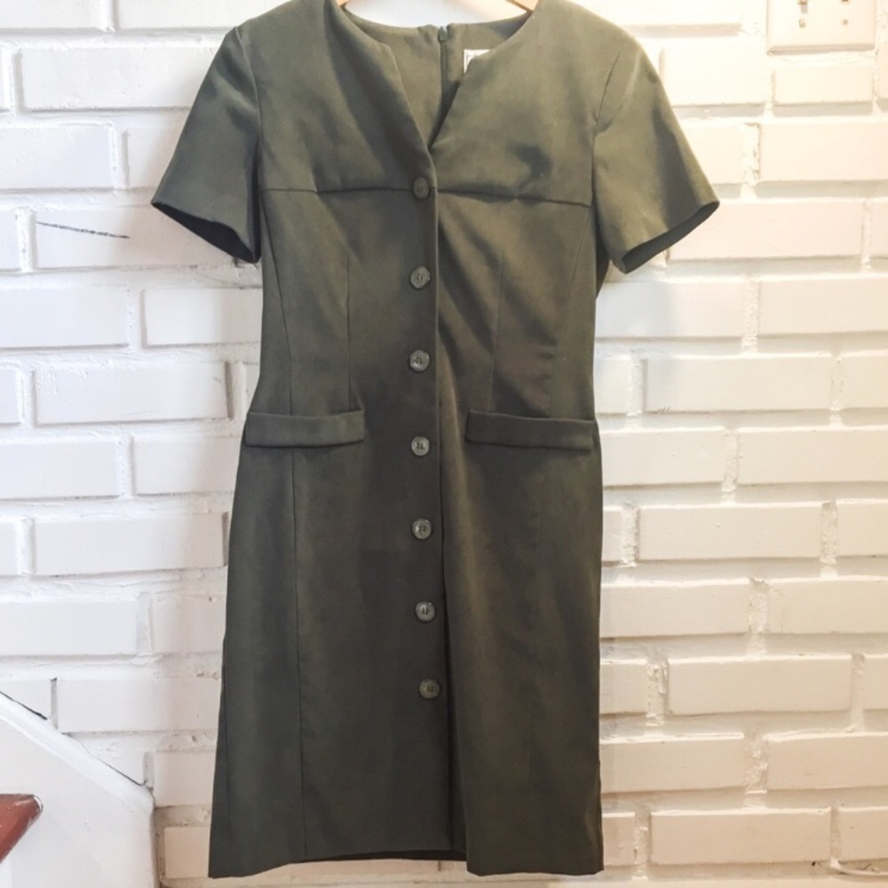VINTAGE Green Dress